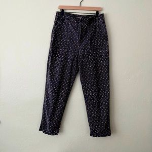 American Eagle High-Waisted Utility Pant in  Black Floral size 16 Reg